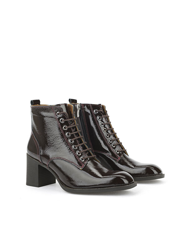 Kadın Hakiki Deri Bot 1531020Z9804 Kahve - Görsel 3