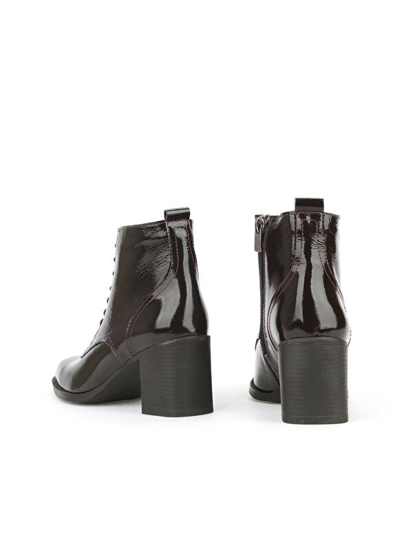 Kadın Hakiki Deri Bot 1531020Z9804 Kahve - Görsel 4