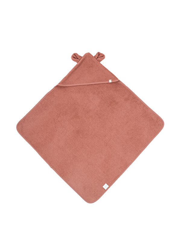 İrya Tiny Bear Organik Pamuk Bebek Kundak Kiremit 75x75