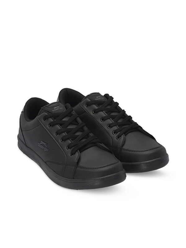 ALBERT I Erkek Sneaker Ayakkabı Siyah / Koyu Gri - Görsel 3