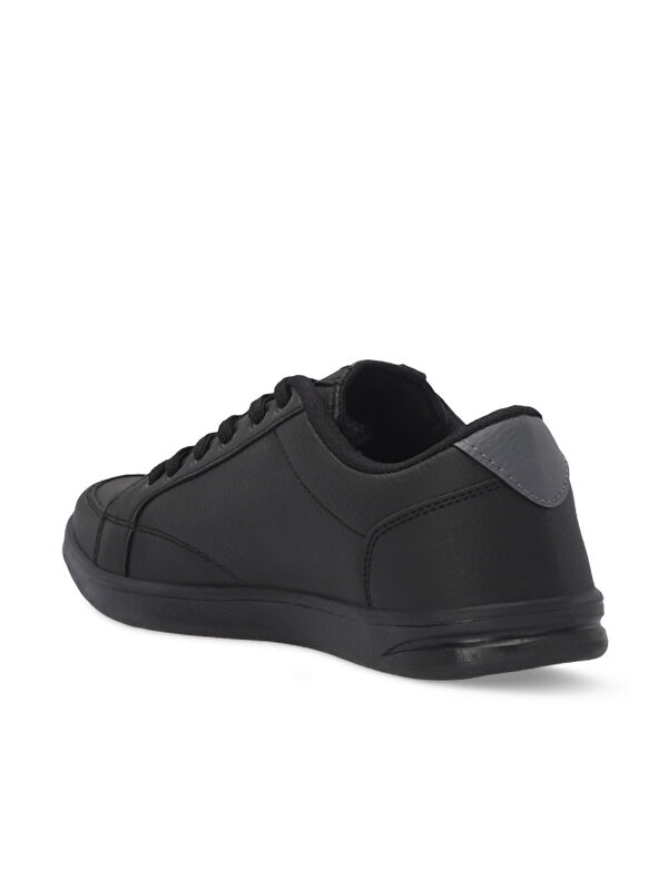 ALBERT I Erkek Sneaker Ayakkabı Siyah / Koyu Gri - Görsel 4