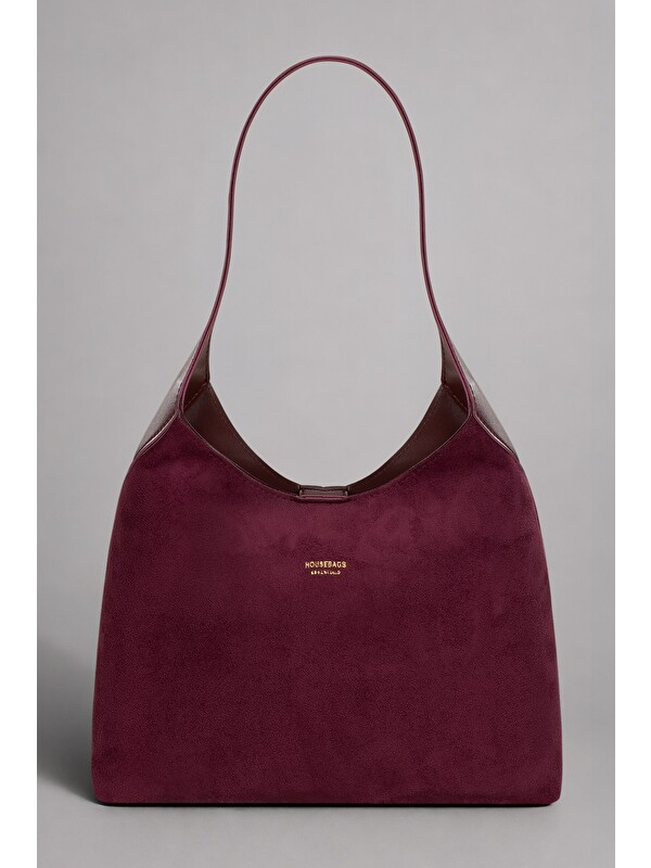 Housebags Hudson Omuz Çantası - Structured Siluet, Lacivert