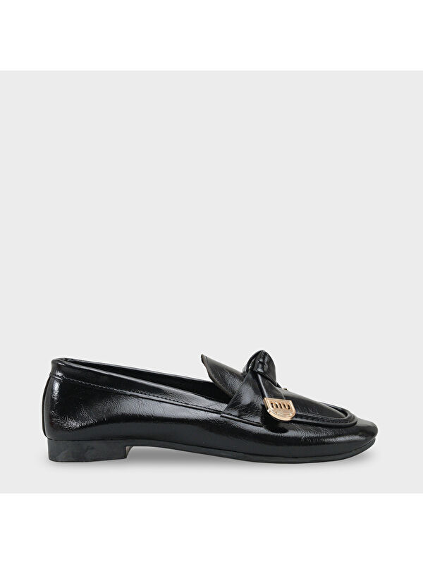 Capone Outfitters Janessa Metal Tokalı Yumuşak Kadın Loafer Ayakkabı