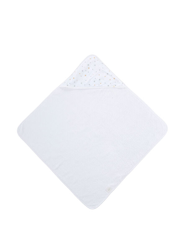 İrya Dreamer Organik Pamuk Müslin Bebek Kundak Beyaz 75x75