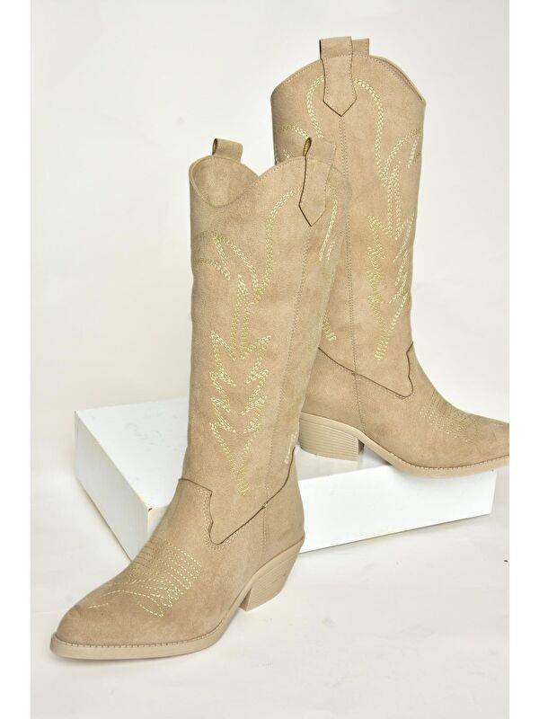 T4044012 Ten Kadın Çizme - Görsel 3