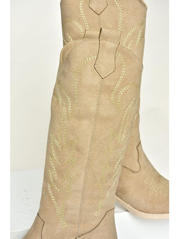 T4044012 Ten Kadın Çizme - Görsel 4