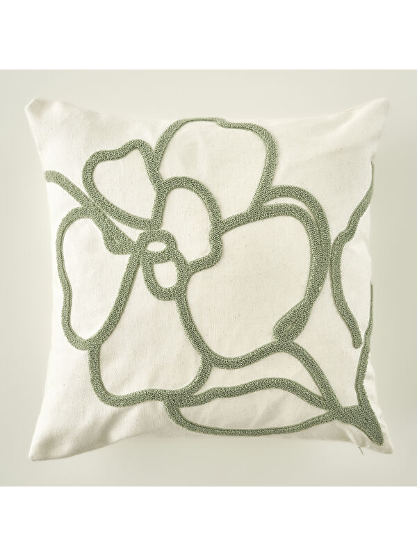 Bella Maison Grace Dekoratif Yastık Kılıfı Yeşil (43x43 cm)
