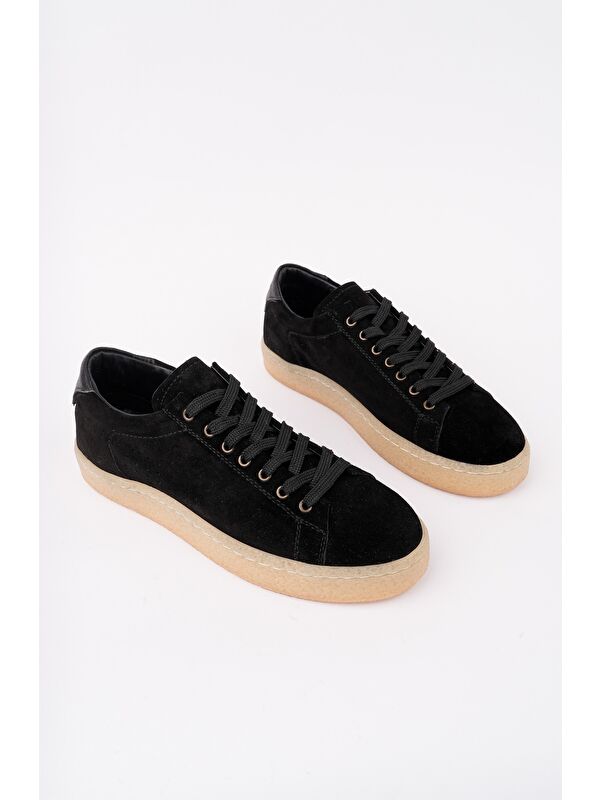 MİDWAY Bağcıklı Hakiki Deri Erkek Günlük Sneaker Spor Ayakkabı - Görsel 4