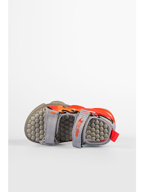 Jack Işıklı Erkek Bebek Gri Sandalet - Görsel 5