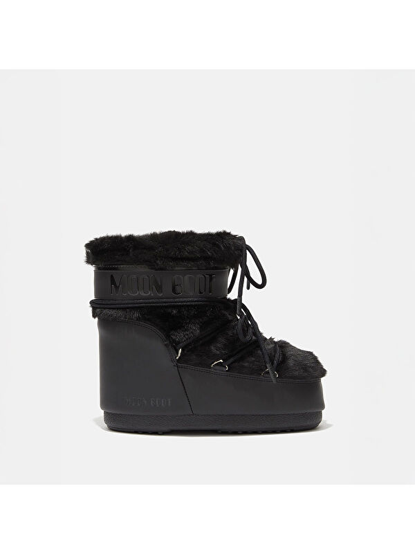 Moon Boot Kadın Bot 80D1409390-N001 Icon Low Faux Fur Black (36-41)