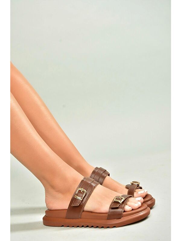 Taba Kadın Terlik U7256422 - Görsel 5