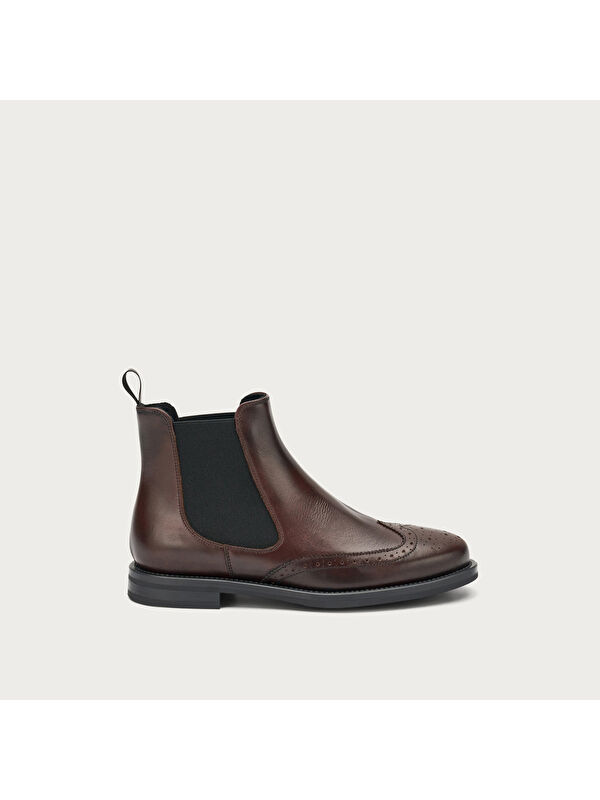 Frau Kadın Bot 98L9 SETA Ankle Boot Caffe