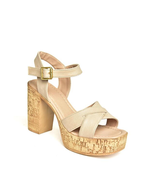 Fox Shoes Kahverengi Fox Shoes Topuklu U9962515 Kadın Ayakkabı