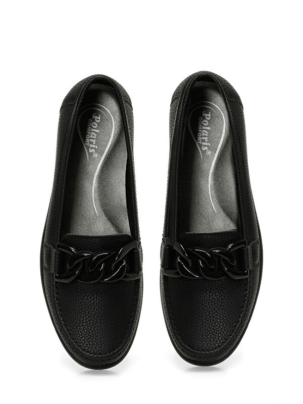 166552.Z5PR Siyah Kadın Loafer - Görsel 5