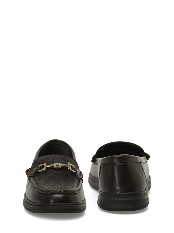 167058.Z5PR Kahverengi Kadın Loafer - Görsel 6