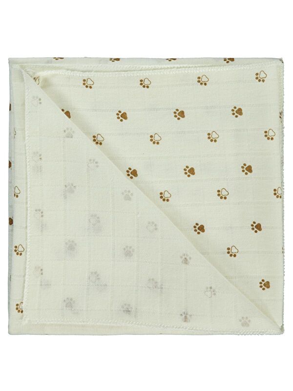 Civil Baby Pati 75x75 cm Battaniye - Ekru Standart
