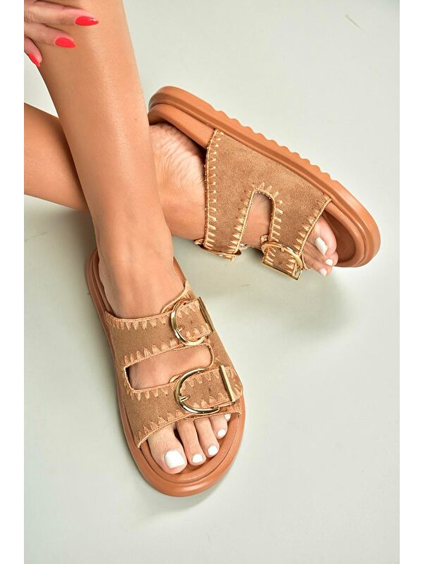 Taba Kadın Terlik U2671462 - Görsel 4