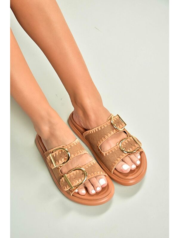 Taba Kadın Terlik U2671462 - Görsel 5