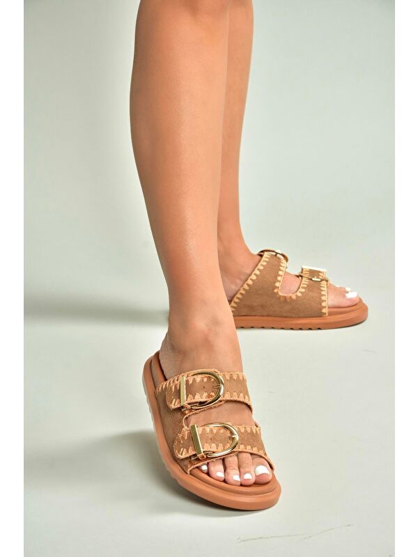 Taba Kadın Terlik U2671462 - Görsel 6