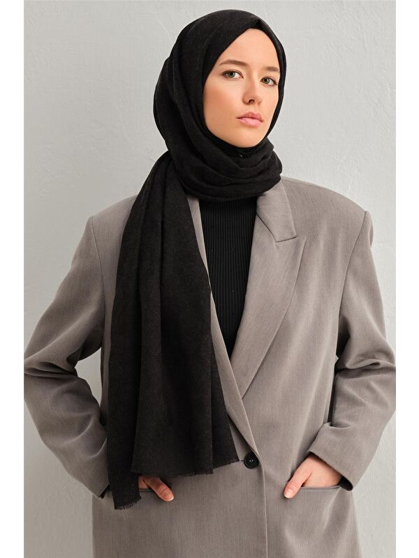 ARMİNE Lyocell Yün Monogram Desen Şal 31