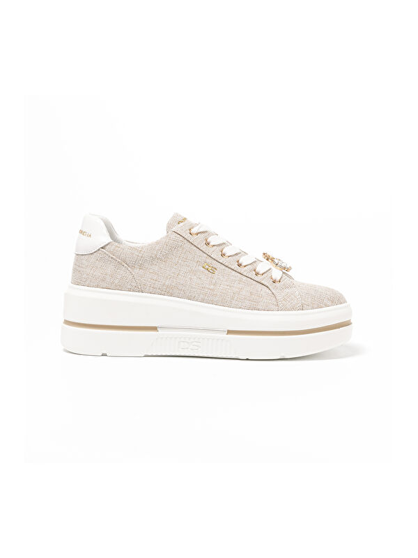 Donna Serena Kadın Sneaker 185551DS TOMAIA 5551DS Beige Platino