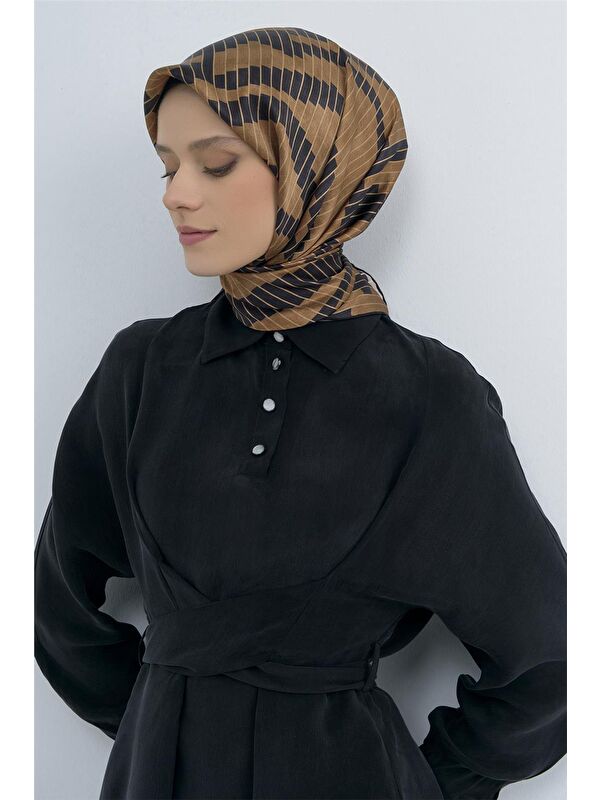 ARMİNE Saf İpek Twill Eşarp 9525D 82