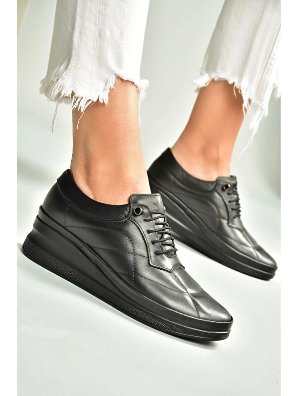 Siyah Kadın Ayakkabı U5553013 - Görsel 5