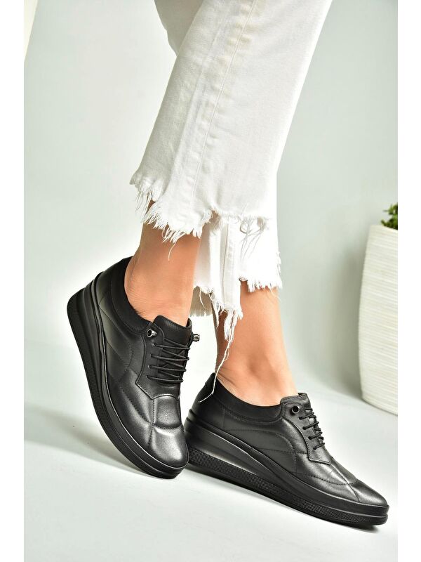 Siyah Kadın Ayakkabı U5553013 - Görsel 6