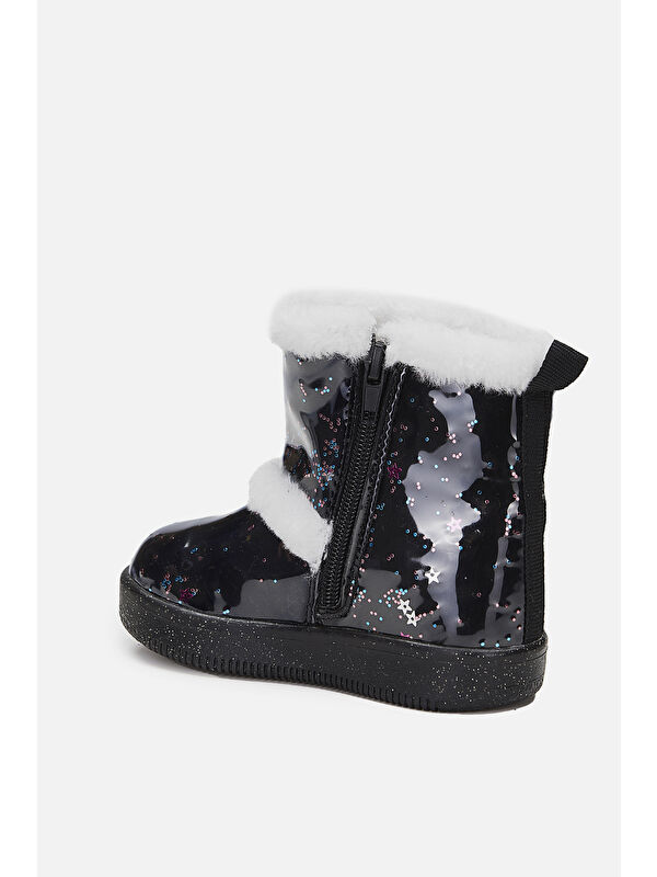 Comet Işıklı Kız Bebek Siyah Bot - Görsel 4