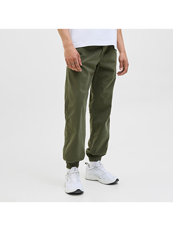 Jack & Jones Kane Troy Cuffed Jogger Erkek Haki Pantolon