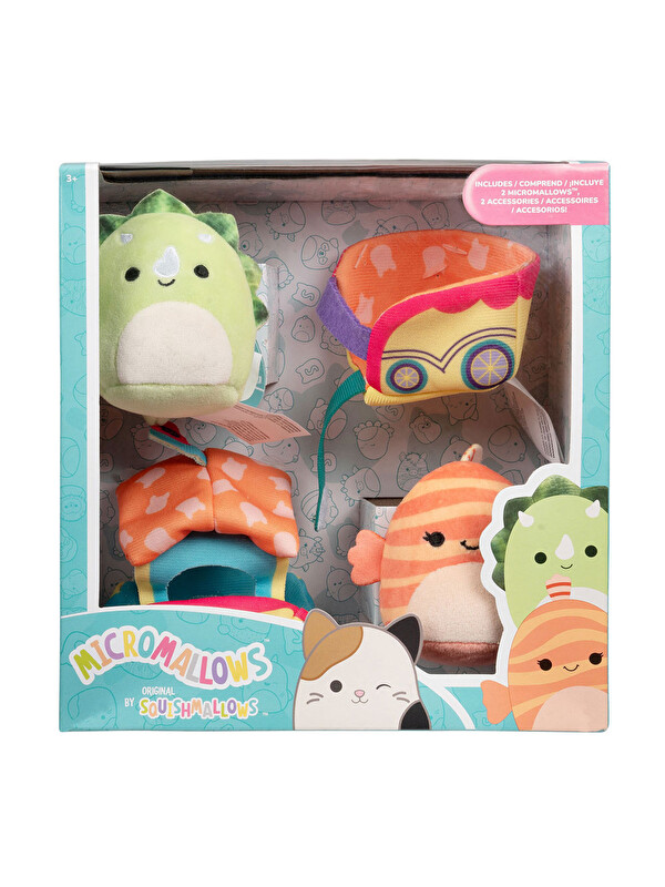 Squishmallows Micromallows 2 Figür-2 Aksesuar Seti MM0015