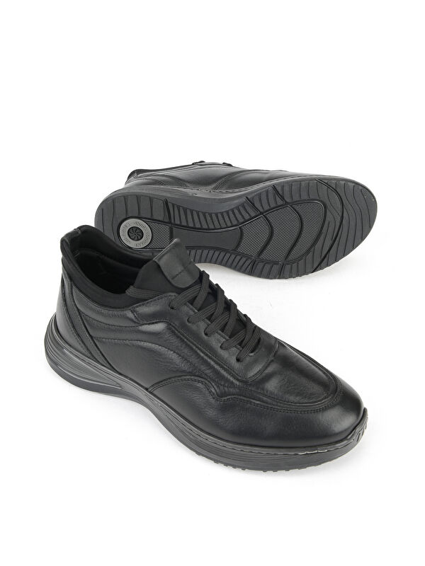 Erkek Hakiki Deri Ayakkabı 1531002Z3059 Siyah - Görsel 5