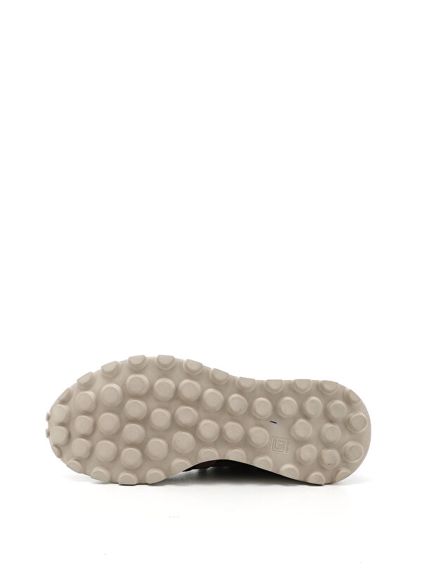 Erkek ÇİKOLATA KAHVE Bağcıklı Hakiki Deri Sneaker - Görsel 5