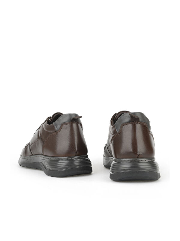 Erkek Hakiki Deri Ayakkabı 1531002Z2089 Kahve - Görsel 4