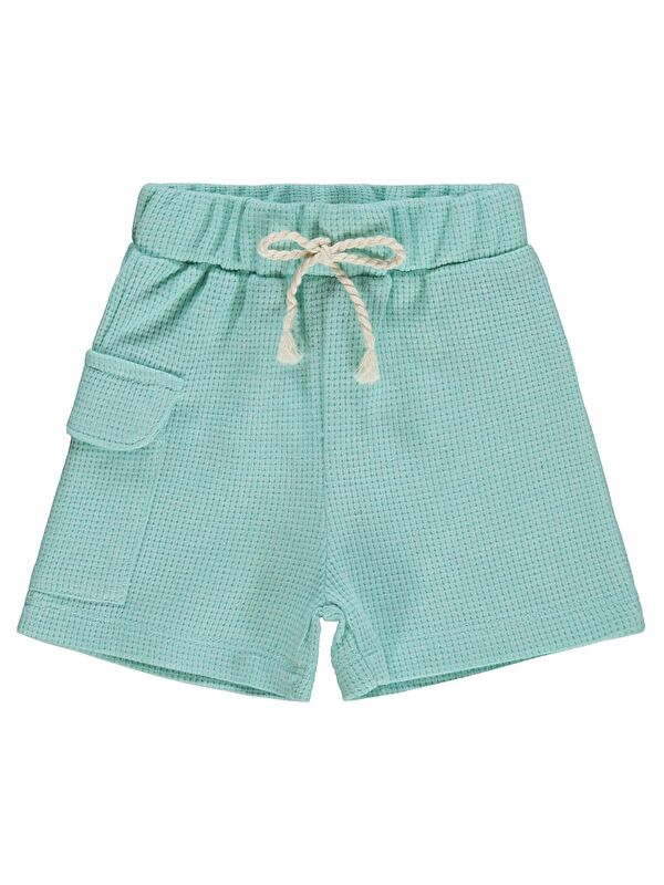 Civil Baby Düz Cepli 6-18 Ay Şort - Yeşil 12-18 Ay