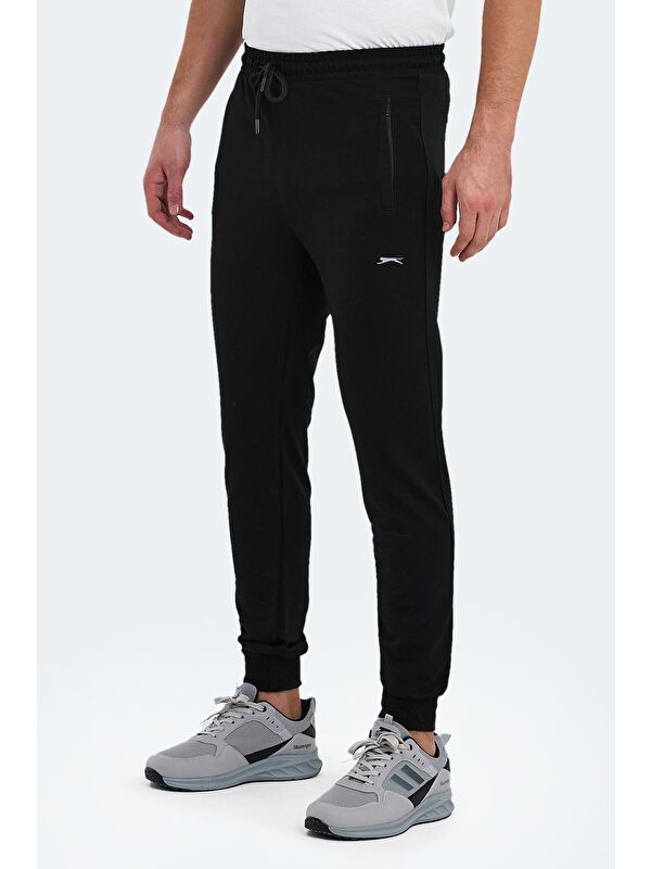 SLAZENGER OLUFTEN I Erkek Jogger Eşofman Altı Siyah