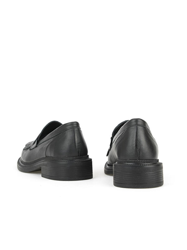 Kadın Hakiki Deri Ayakkabı 153111Z22402 Siyah - Görsel 4