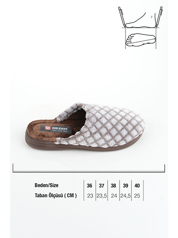 Kışlık Kadın Ev Terlik - Görsel 4