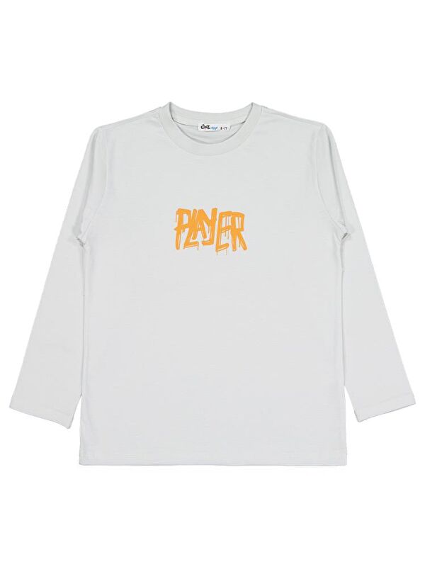 Civil Erkek Çocuk Player Baskılı 6-9 Yaş Sweatshirt