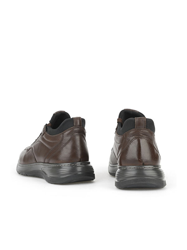 Erkek Hakiki Deri Ayakkabı 1531002Z3059 Kahve - Görsel 4