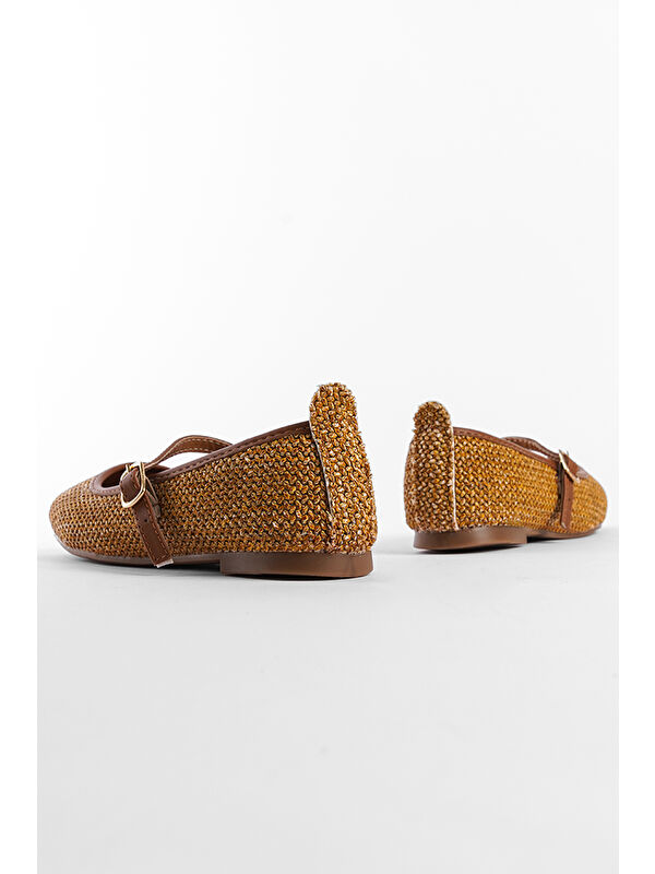 Capone Outfitters Kahverengi Capone Outfitters Hanna Trend Kadın Babet