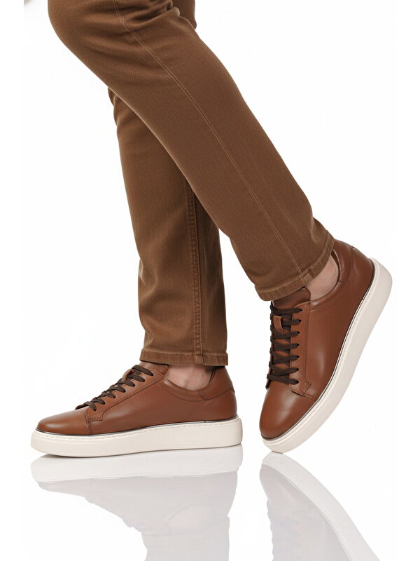 Ayakmod Lacivert Ayakmod Premium Hakiki Deri Erkek Casual Ayakkabı 2689 M