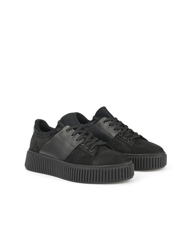 Erkek Hakiki Deri Ayakkabı 1531025Z25092 Siyah - Görsel 3