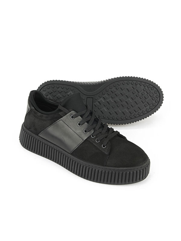 Erkek Hakiki Deri Ayakkabı 1531025Z25092 Siyah - Görsel 5