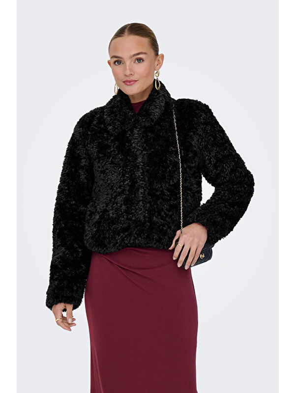 Only Onlginny Regular Fit Yumuşak Tüylü Mont 15352795