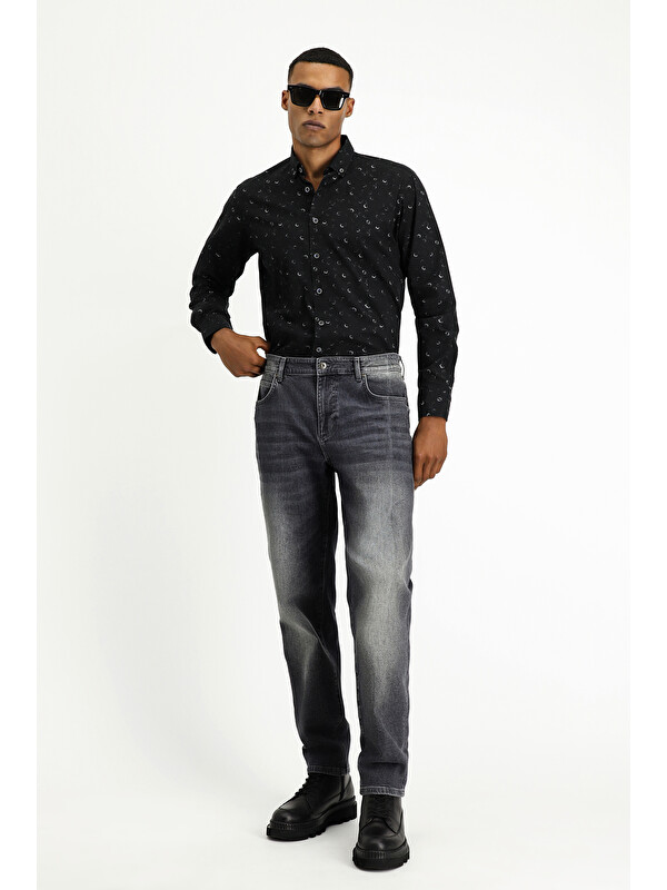Kiğılı Regular Fit Elastanlı Denim Jean Pantolon