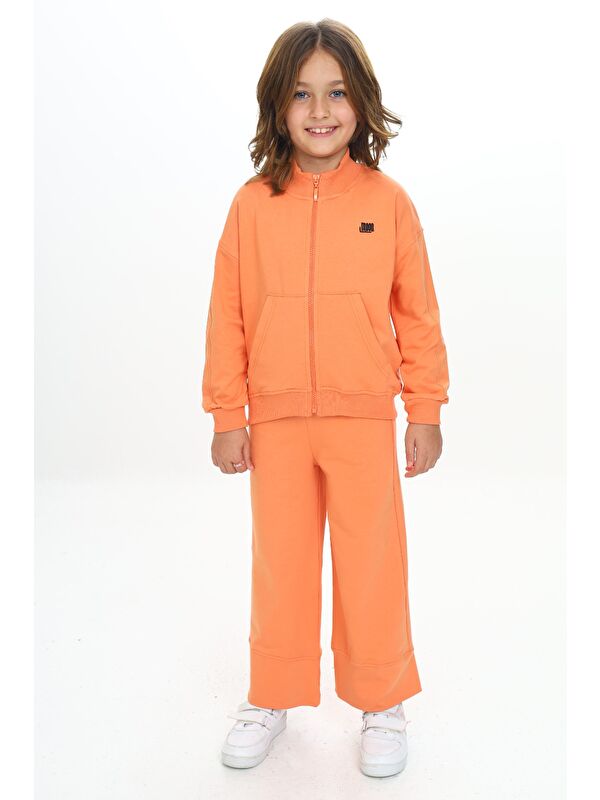 Toontoykids Kız Çocuk Nakışlı Eşofman Takım