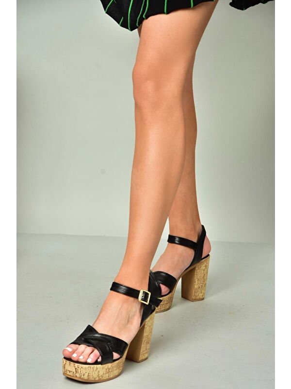 Fox Shoes Kahverengi Fox Shoes Topuklu U9962515 Kadın Ayakkabı