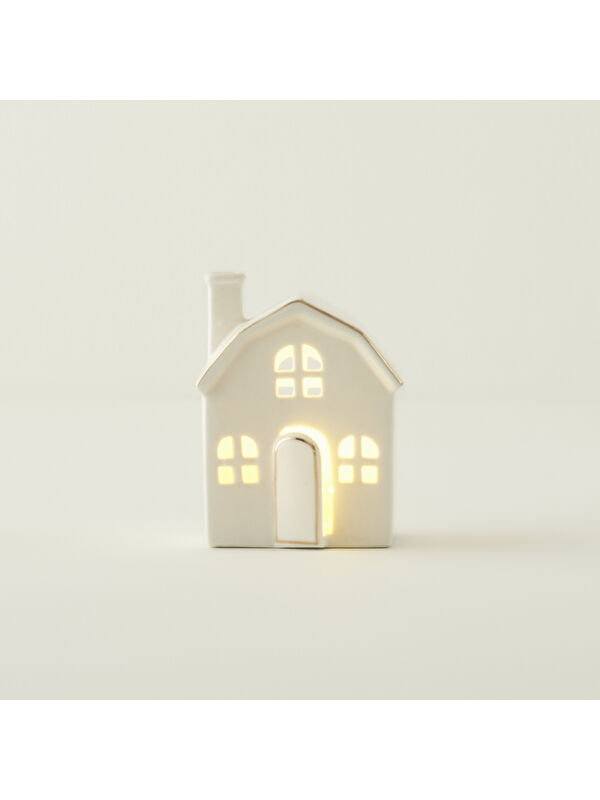 Bella Maison Home Yılbaşı Ledli Aydınlatma Beyaz (9x8x12 cm)
