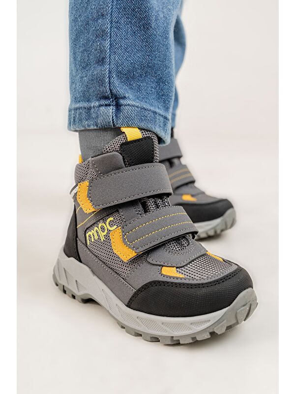 Erkek Çocuk Gri Su Geçirmez Anatomik Günlük Bot - Görsel 3